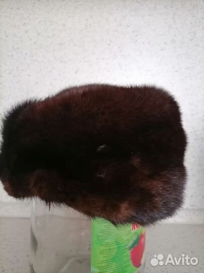 Шапка норковая женская