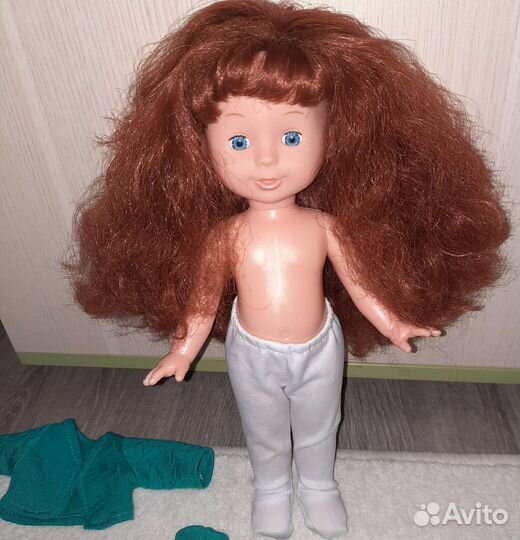 Кукла фабрики Весна и пупс пакетом