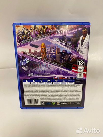 PS4 Agents of Mayhem 2017 RS, б/у
