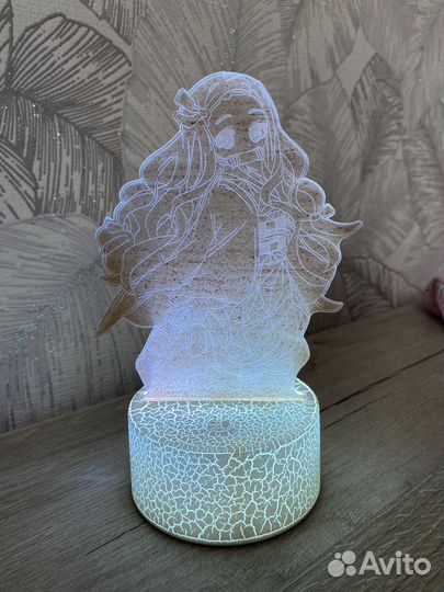 Новый 3D ночник аниме