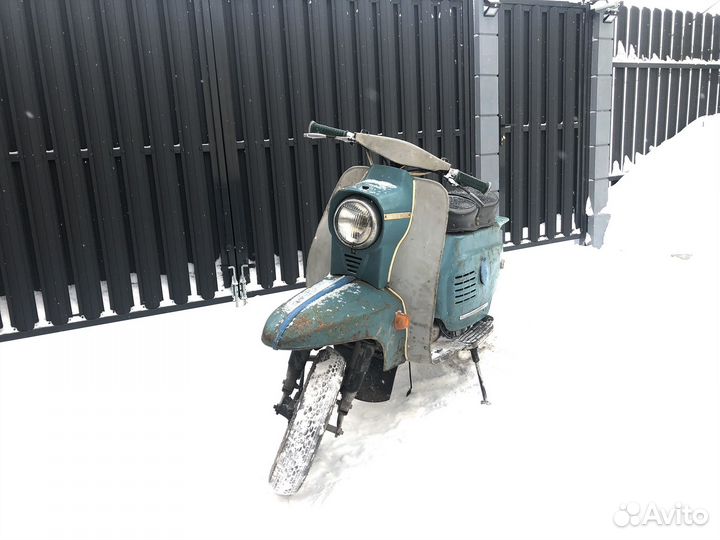 Разбор мотороллера вятка