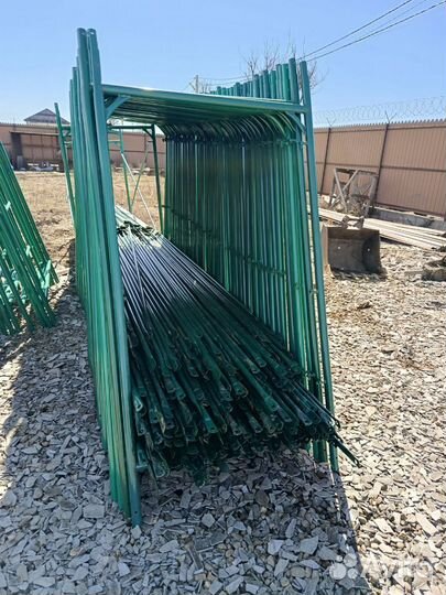 Строительные леса - хомутовые, рамные