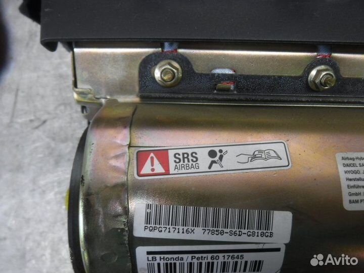 Подушка безопасности Honda Civic D16V 2003