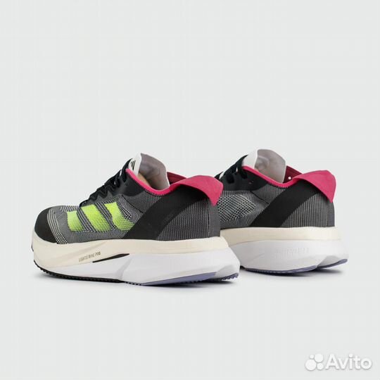 Кроссовки Adidas Adizero Boston 12 Black Green Red