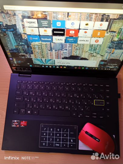 Ноутбук asus