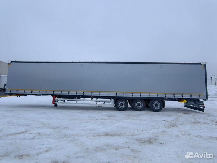 Полуприцеп шторный TIRKON TREYLER 4A, 2024