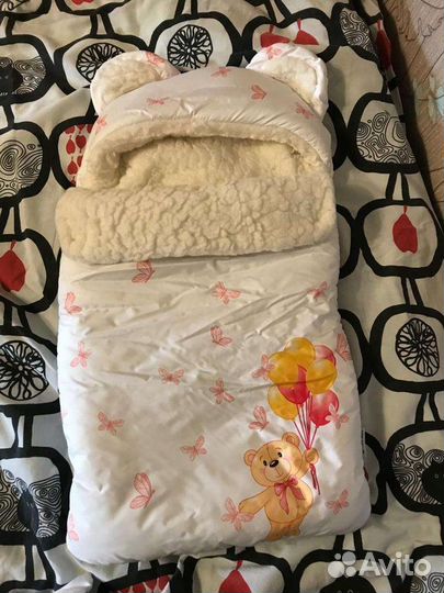 Конверт на выписку зимний