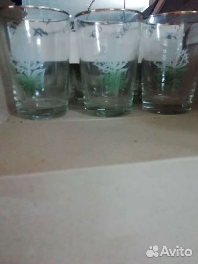 Набор стаканов, рюмки СССР