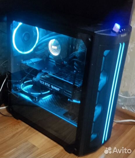 Игровой пк с монитором