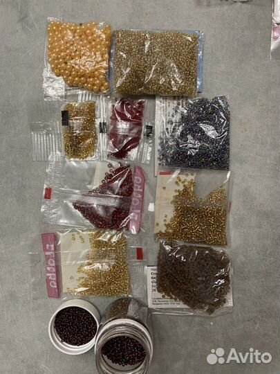 Бисер и пайетки