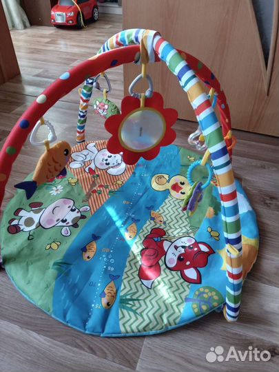 Развивающий коврики и прыгунки