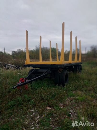 Прицеп лесовоз (сортиментовоз) СЗАП 8357, 2008