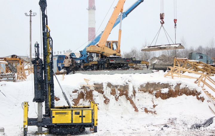 Мобильная сваебойная установка Стройматик сгк-400