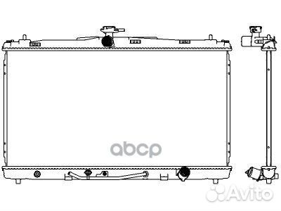 Радиатор система охлаждения toyota Camry (XV50)
