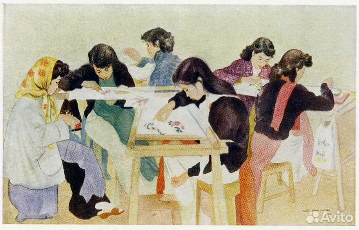 Открытки / Изогиз / Картины вьетнамских художников