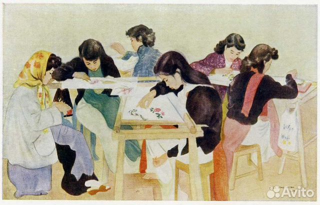 Открытки / Изогиз / Картины вьетнамских художников