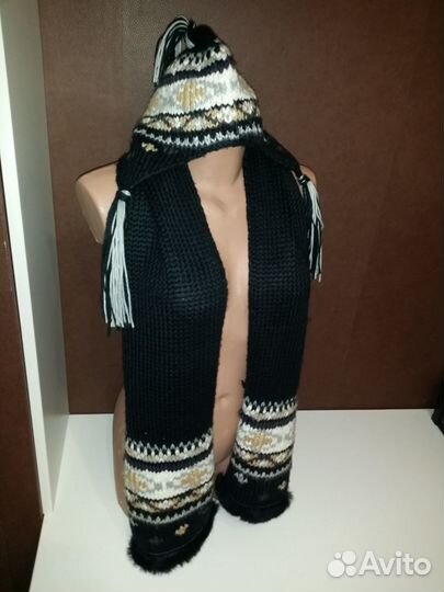 Комплект шапка и шарф