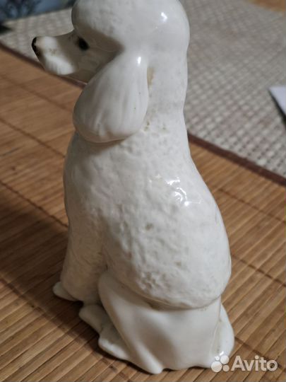 Статуэтка Белый пудель лфз