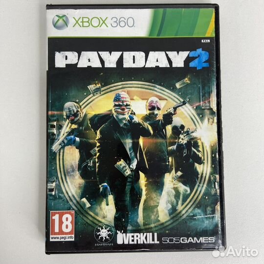 Игра PayDay 2 для Xbox 360
