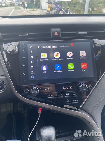 Магнитола тойота камри 70