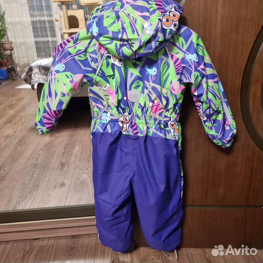 Комбинезон демисезонный для девочки 104 Nikastyle