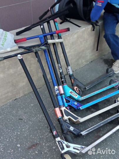 Трюковой самокат запчасти