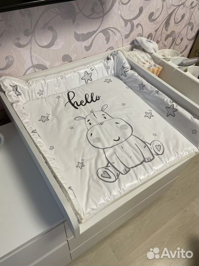 Пеленальная накладка на комод Икеа мальм