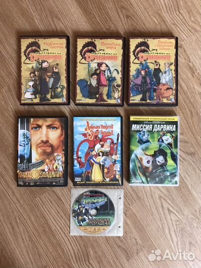 Dvd диски мультфильмы
