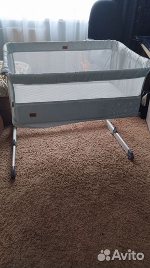 Детская кровать манеж приставная