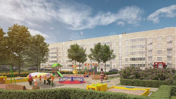 2-к. квартира, 51,1 м², 2/5 эт.