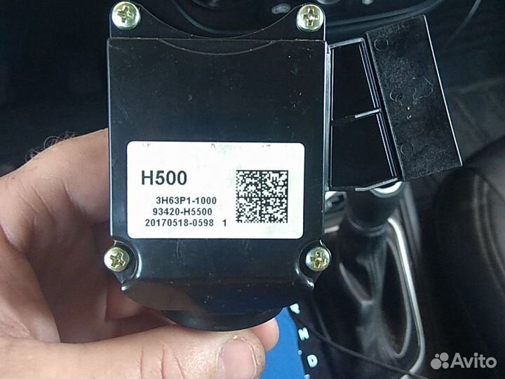 Переключатель дворников на хендай Солярис 2018г