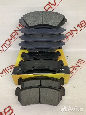 Колодки тормозные Lacetti передние задние