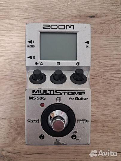 Гитарная педаль эффектов zoom MS-50G