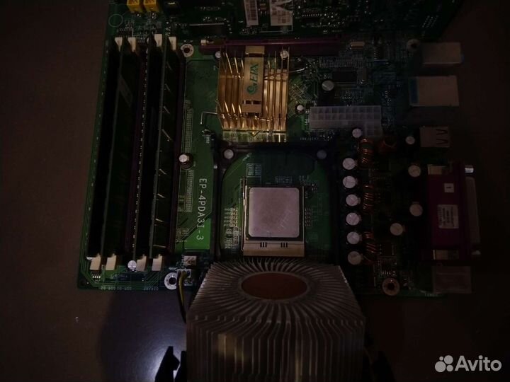 Материнская плата socket 478 и pentium 4