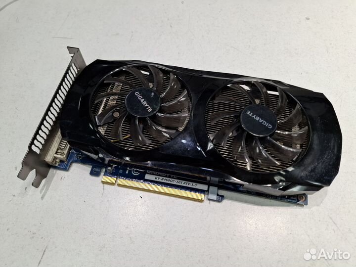 Видеокарта 1Gb GeForce GTX 460