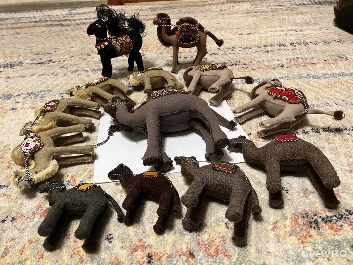 Шерсть верблюда ручная работа