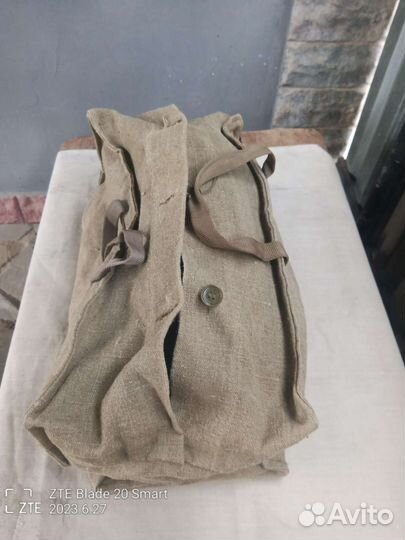 Сумка армейская брезентовая