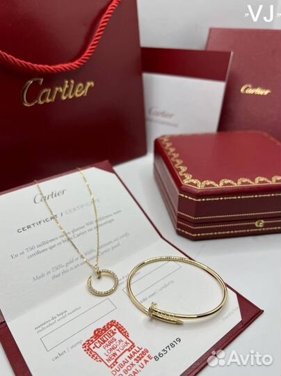 Подвеска cartier 