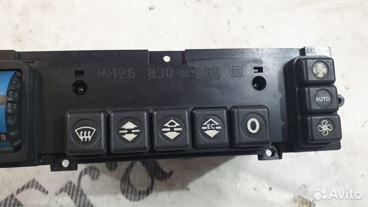 Пульт печки на Mercedes-Benz W126
