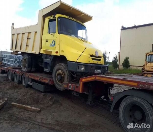 Грузоперевозки тралом негабаритных грузов