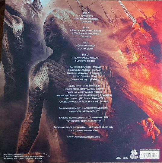 Виниловая пластинка wind rose - shadows over lotha