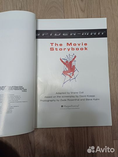 Spider-man the movie story book