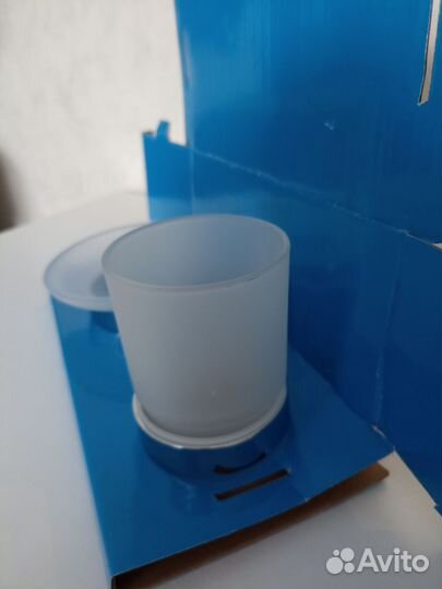 Набор для ванной комнаты (мыльница и стакан)