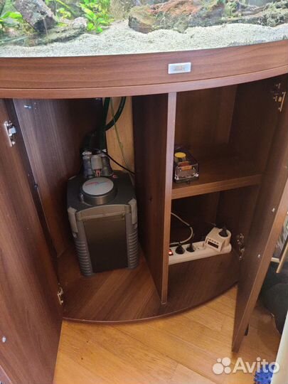 Аквариум Juwel Trigon 190 с тумбой угловой