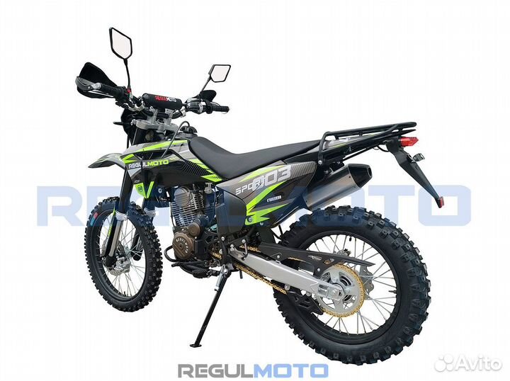 Птс Мотоцикл Regulmoto Sport-003 PR300 Зелёный