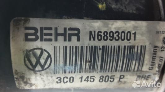 Радиатор интеркуллера volkswagen passat B6 (HDN23K