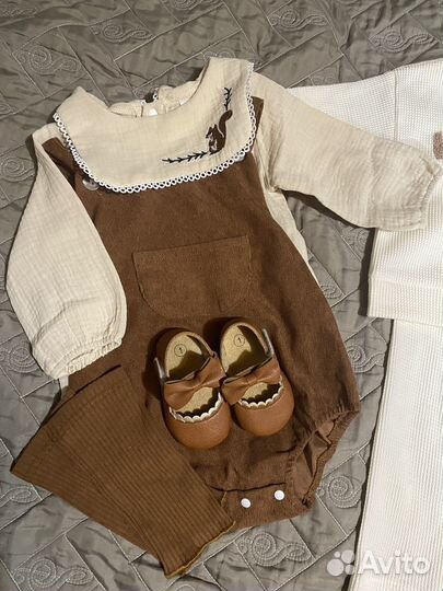 Вещи пакетом для девочки 3-6 мес