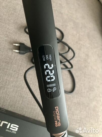 Выпрямитель для волос polaris новый