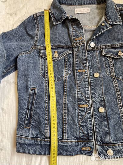 Джинсовая куртка женская mango M