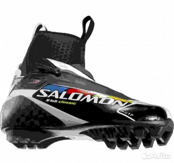 Лыжные ботинки коньковые salomon